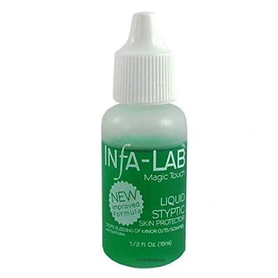 Afbeelding van Infa lab Magic Touch Liquid Styptic Nails Stop Bleeding Skin Protector InfaLab van [Beauty] (Engelse handleiding)