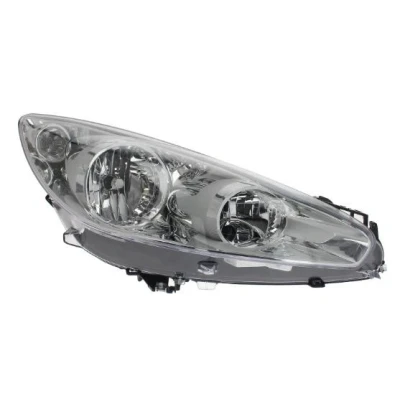 Afbeelding van TYC 20 14197 05 2 Koplampen rechts H7, P21/5W, H1 Met daglicht voor rechtsrijdend verkeer elektromotor PEUGEOT: 308 I Hatchback, SW