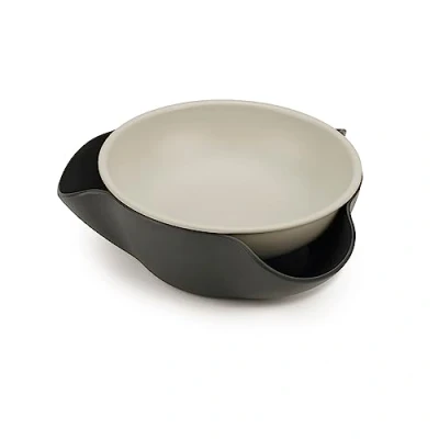 Image de Bol de service Double Dish Joseph Gris
