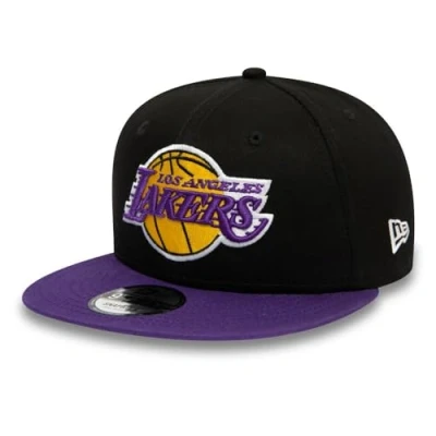 Afbeelding van New Era Snapback NBA Essential 9FIFTY Pet, Maat: S/M, Los angeles lakers blkotc