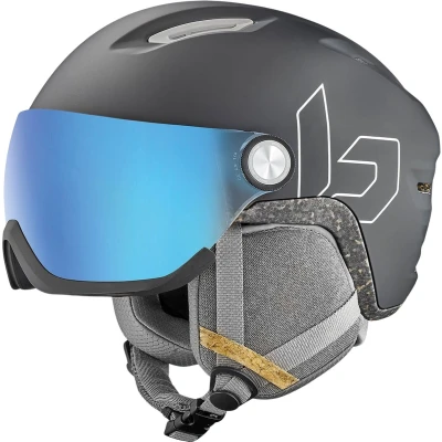 Afbeelding van Bollé Eco V Atmos Skihelm Black Matte 52 55 Cm Zwart Skihelmen