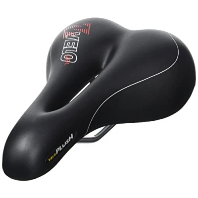 Afbeelding van Velo Zadel Plush Gel Heren Zwart (vacuum Technology)