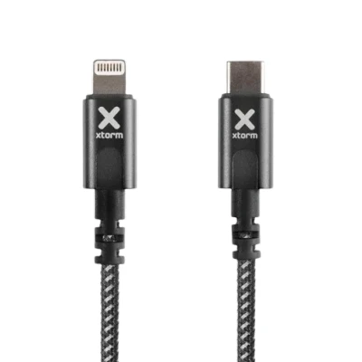 Afbeelding van Xtorm Original USB C Lightning Kabel 1 Meter Zwart