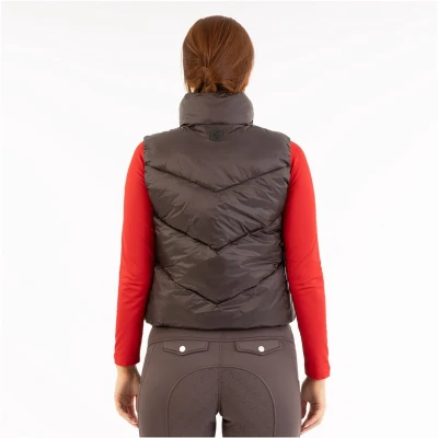 Afbeelding van Bodywarmer Janneke Raisin Brown S Winterkleding ruiter