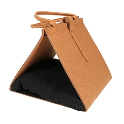 Afbeelding van D&amp;d Home Dierenmand Kat Rosa 40x40x35cm Bruin 1st