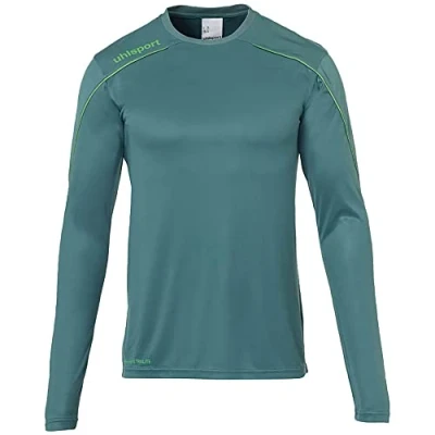 Afbeelding van Uhlsport Stream 22 Voetbalshirt Lange Mouw Kinderen Fir Green / Fluo Groen Maat: 164