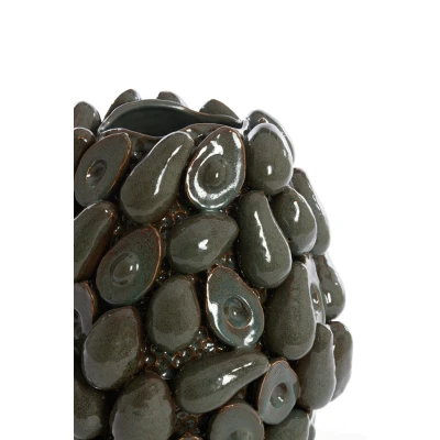 Afbeelding van Light &amp; Living Vaas AVOCADO Ø33x37.5cm Bruin