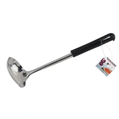 Afbeelding van Fackelmann Sauslepel 26 Cm Zwart Pp/Rvs