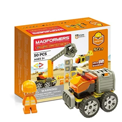 Afbeelding van Magformers Amazing Construction Set 50 Onderdelen Magnetisch speelgoed