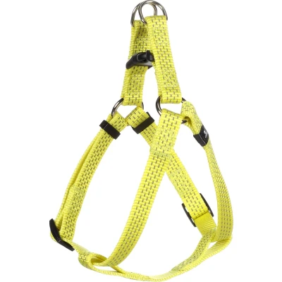 Afbeelding van Flamingo Len Step&amp;go Harnas Honden Step &amp; Go Geel M 35 60cm 20mm 1st 124989