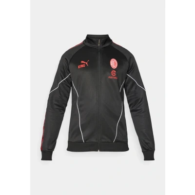 Afbeelding van AC Milan KING Anthem jack voor Heren, Zwart/Rood, Maat XS PUMA