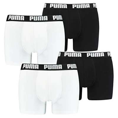 Afbeelding van Puma Basic 2 PACK Onderbroeken, Heren, Maat: XXL, White / black