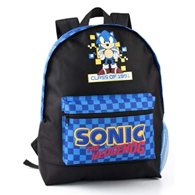 Afbeelding van Sonic The Hedgehog Rugzak Jongens Kinderen Game Schooltas Een maat