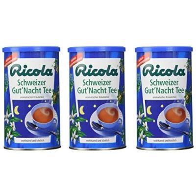 Afbeelding van Ricola Schweizer Gut Nacht Tea 3 x 200 g