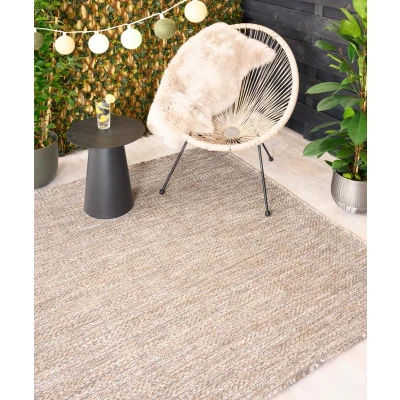 Afbeelding van Buitenkleed Horizon Bay Lichtgrijs/beige 120x170 Cm