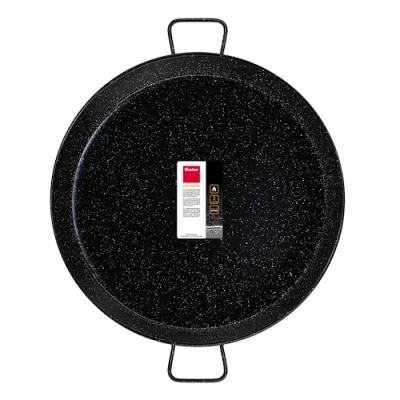 Afbeelding van Metaltex Paella pan van geëmailleerd staal, 30 porties, 70 cm