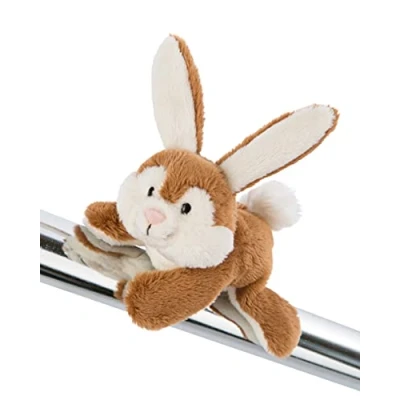 Afbeelding van NICI MagNICI Forest Friends 4733 Konijn Poline Bunny 12 cm pluche dieren met magneet magneetdieren voor koelkast, tafel, metaal en nog veel meer, bruin,