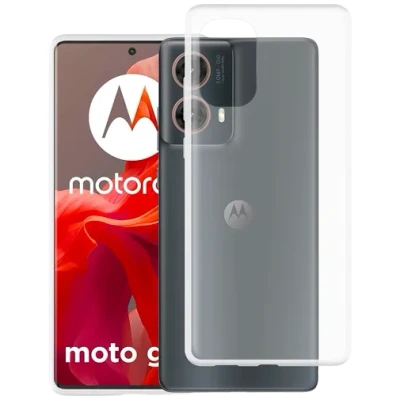 Afbeelding van Just in Case TPU Back Cover Transparant Motorola Moto G85