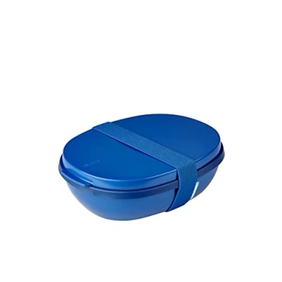 Afbeelding van Mepal Lunchbox Ellipse duo Vivid Blue (825+600 ml)