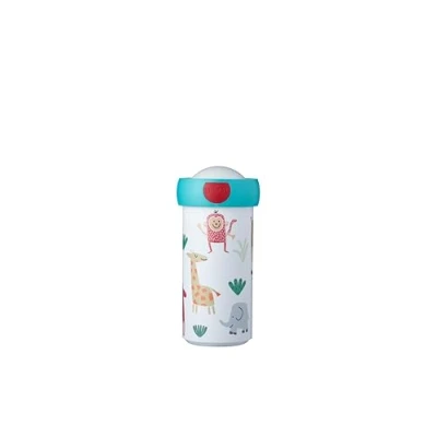 Image de Mepal Gourde Campus Gobelet pour Boire Étanche Enfants Tasse Réutilisable Sans BPA et Lavable au Lave Vaisselle 300 ml Animal Friends