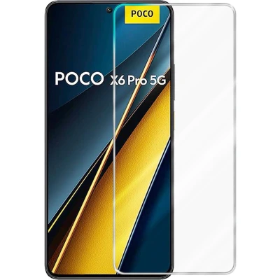 Afbeelding van Cadorabo 3x Screenprotector geschikt voor Xiaomi Poco X6 Pro Beschermende Pantser Film in Getemperd (Tempered) Display beschermend glas 9H hardheid met 3D Touch