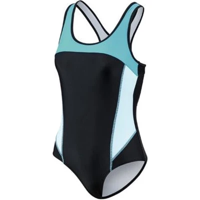 Afbeelding van Beco Badpak Dames Polyamide/elastaan Zwart/blauw Maat 36