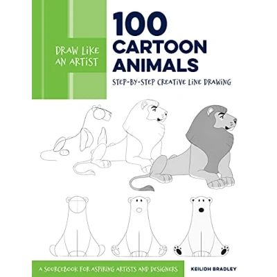 Afbeelding van Draw Like an Artist Artist: 100 Cartoon Animals