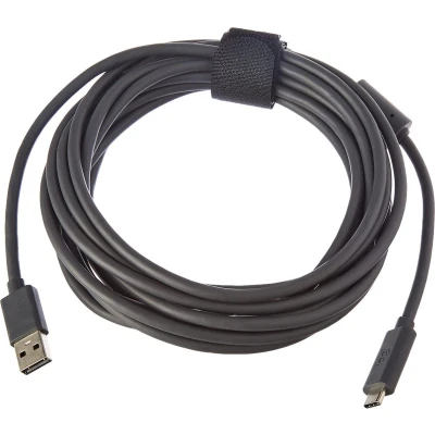 Afbeelding van Logitech USB kabel 2.0 A stekker, C stekker 5.00 m Zwart 993 001391