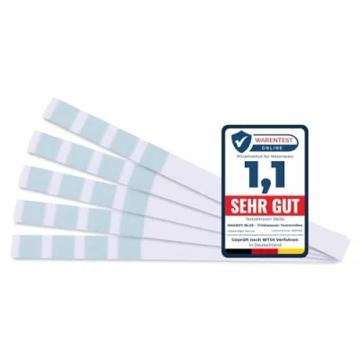 Afbeelding van SMARDY 5 x teststrips met waterhardheid voor drinkwater, zwembad, aquarium, individueel verpakt