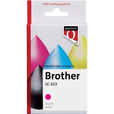 Afbeelding van Inktcartridge Quantore Brother LC 223 rood Blister a 1 stuk