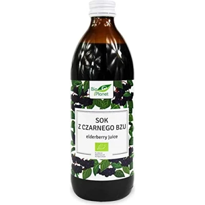 Afbeelding van Biologisch vlierbessensap 500 ml BIO PLANET