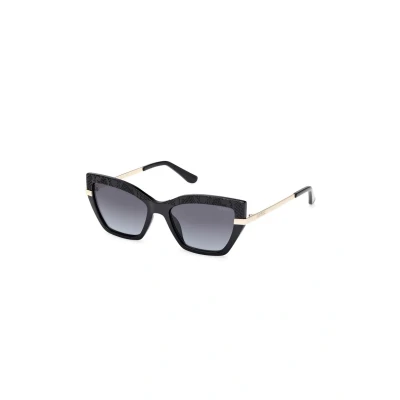 Afbeelding van Guess Zonnebril, Dames, Maat: 53, Shiny black