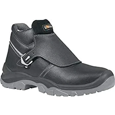 Afbeelding van U Power, Werkschoenen, Laslaarzen Krokodil Gr.43 zwart S3 SRC EN20345 leer U.POWER (S3, 43)