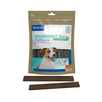 Afbeelding van VeggieDent Fr3sh Zen kauwstrips hond S