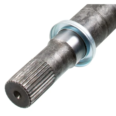 Afbeelding van FEBI BILSTEIN 183086 Aandrijfas Vooras rechts Met splitpen moer NISSAN: Qashqai / Qashqai+2 I, X Trail