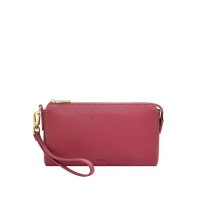 Afbeelding van FOSSIL Utensil zak Gift Wristlet mohair Oud roze