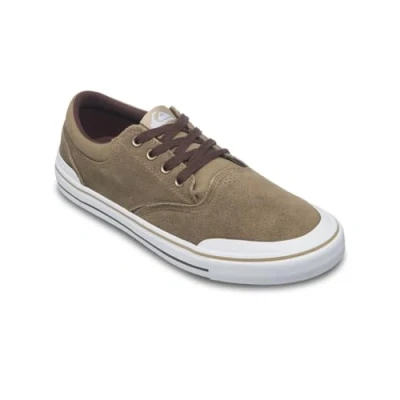 Afbeelding van Quiksilver Varial Sneakers laag, Heren, Maat: 39, Tan Leer en textiel