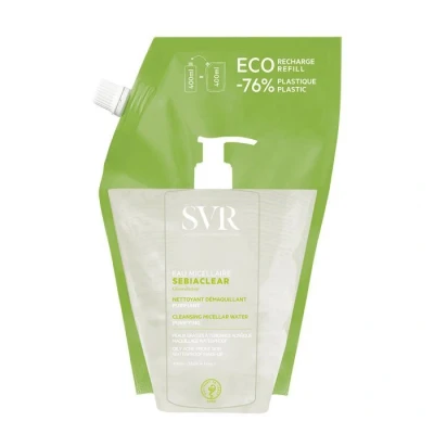 Afbeelding van SVR Sebiaclear Eau Miccelaire Refill Lotion 400 ml