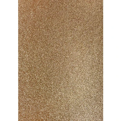 Afbeelding van Eazycraft Glitterpapier A4 Rosegoud (5st)