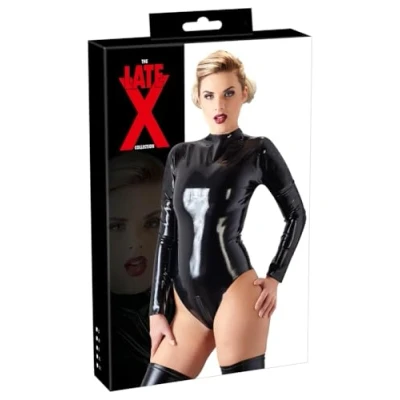 Afbeelding van Latex Body zwart L