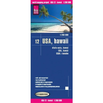 Afbeelding van Reise Know How Landkarte USA 12, Hawaii 1 : 200 000