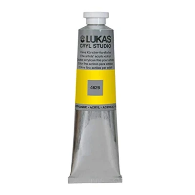 Afbeelding van Lukas Cryl Studio Premium acrylverf, 75 ml, cadmiumgeel (imit)