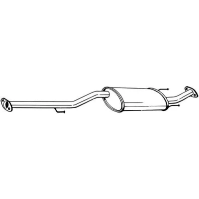 Afbeelding van BOSAL 284 909 Einddemper TOYOTA: HILUX 3 Pick up