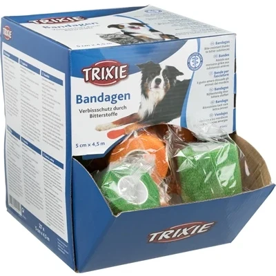 Afbeelding van Trixie Verband Met Bitterstoffen Assorti 5 CM X4,5 MTR 27 ST