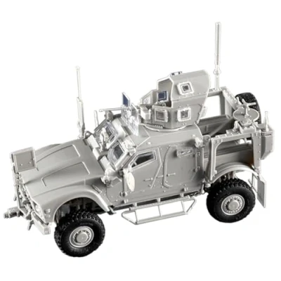 Afbeelding van 1:72 Trumpeter 07413 Oshkosh M ATV MRAP US M1240 Panzerwagen Plastic Modelbouwpakket