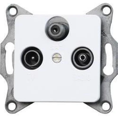 Afbeelding van Kopp 915813089 Televisie, radio, satelliet Inzetstuk Europa Arctisch wit, Mat