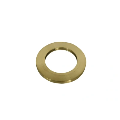 Afbeelding van Wiesbaden rozet 75mm tbv kraangedeelte 29.5151 geborsteld messing
