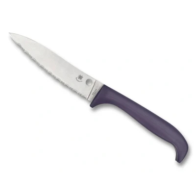 Afbeelding van Spyderco Counter Puppy Purple 7CR17 SE