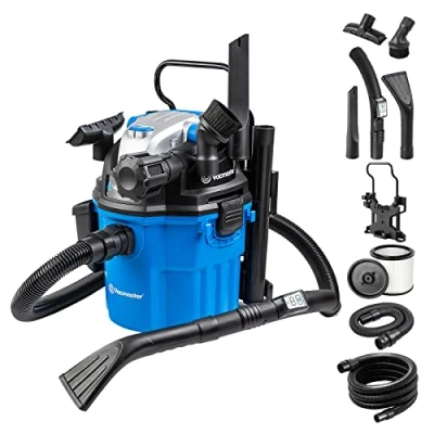 Afbeelding van Vacmaster Krachtige water en stofzuiger zonder zak voor huis, keuken, tapijt, auto, tuin, bladeren, VWM1518R 1500 W, 18 l