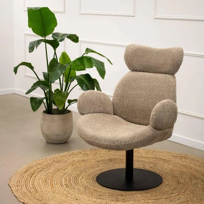 Afbeelding van Kick fauteuil Lev beige
